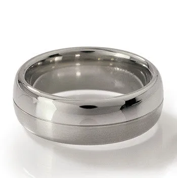 0109-01 Boccia Titanium Ring