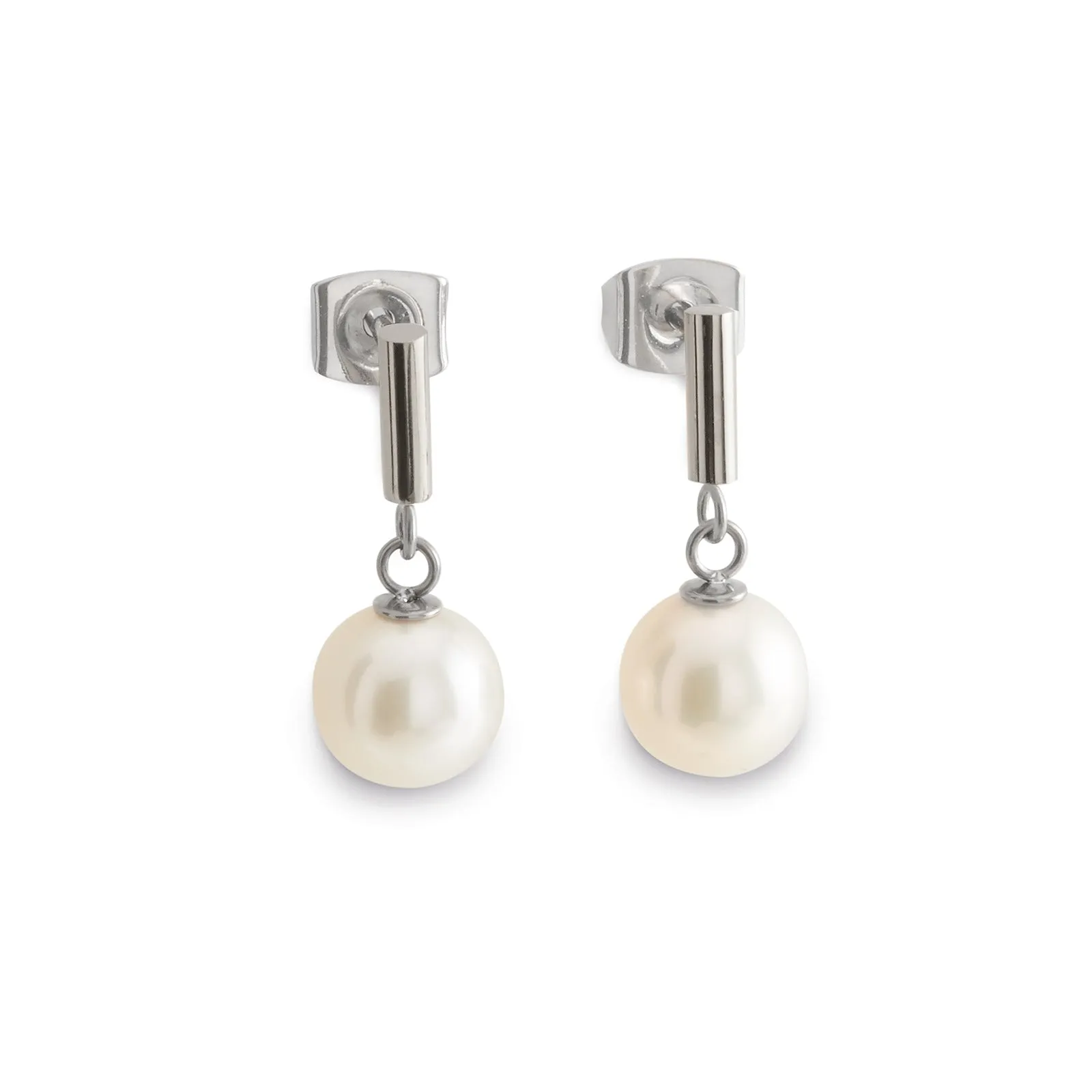 05043-01 Boccia Titanium Pearl Earrings