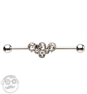 14G Multi Cluster Steel Industrial Barbell