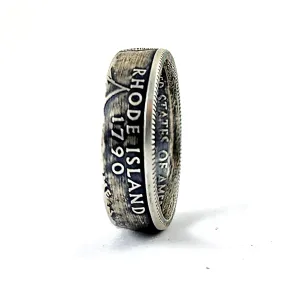 90% Silver Rhode Island Quarter Ring