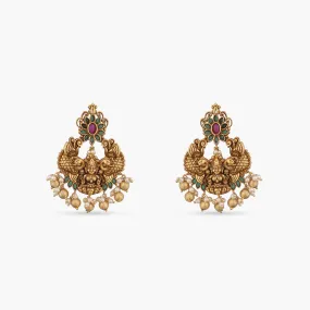 Aadvik Antique Chandbali Earrings