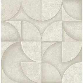 Addison Stone Retro Geo Wallpaper  | Brewster Wallcovering