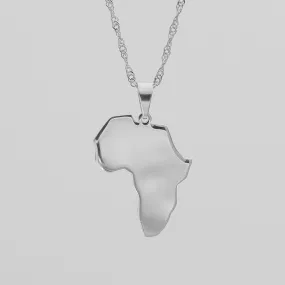 Africa Silver Filled Necklace