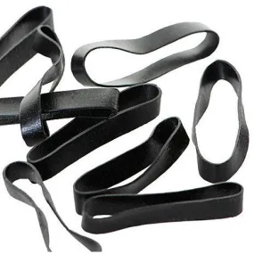 Beard Silicone Bands, Black