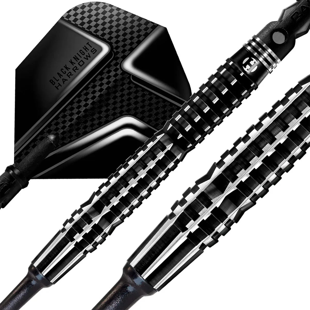 Black Knight 90% Tungsten Soft Tip Darts by Harrows