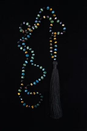 Black Tassel Necklace