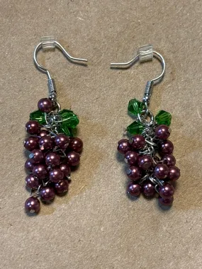 Cluster of Grapes Earrings