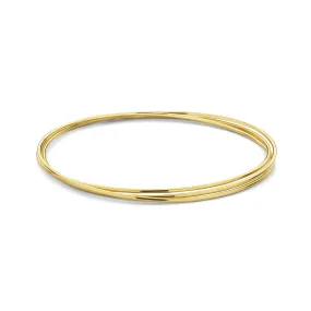 Cour d'Honneur Adora 14 karat gold bangles with 3 bracelets