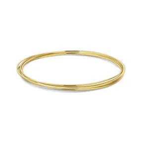 Cour d'Honneur Adora 14 karat gold bangles with 5 bracelets