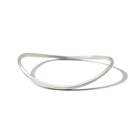 Enfold Bangle, Silver