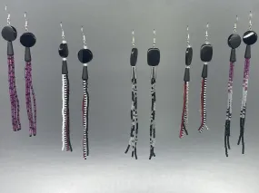 ER - Hoover Girls; Beaded Tassel, Onyx