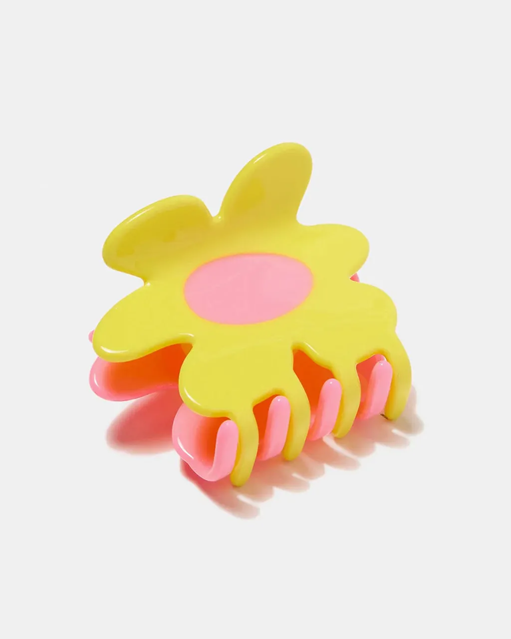 Flower Claw - Yellow   Pink