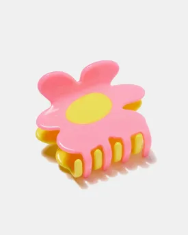 Flower Claw - Yellow   Pink