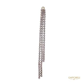 Golden Tassel with Strass A443 - Gafforelli Srl