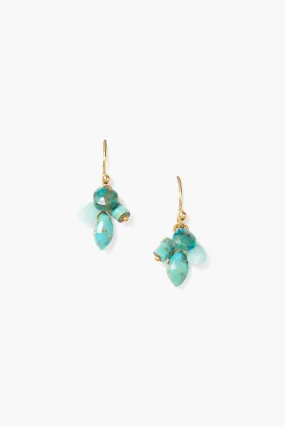 Hila Earrings Turquoise Mix