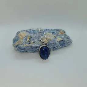 Lapis Stone Pendant Necklace