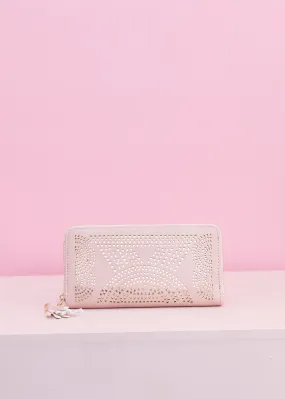 Lola Wallet in Nude Pink