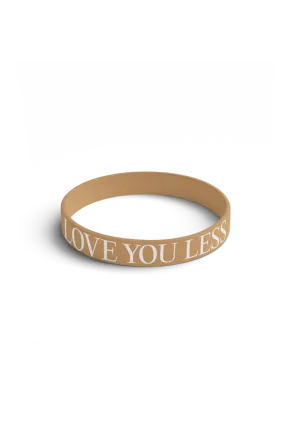 Love You Less Bracelet - Brown