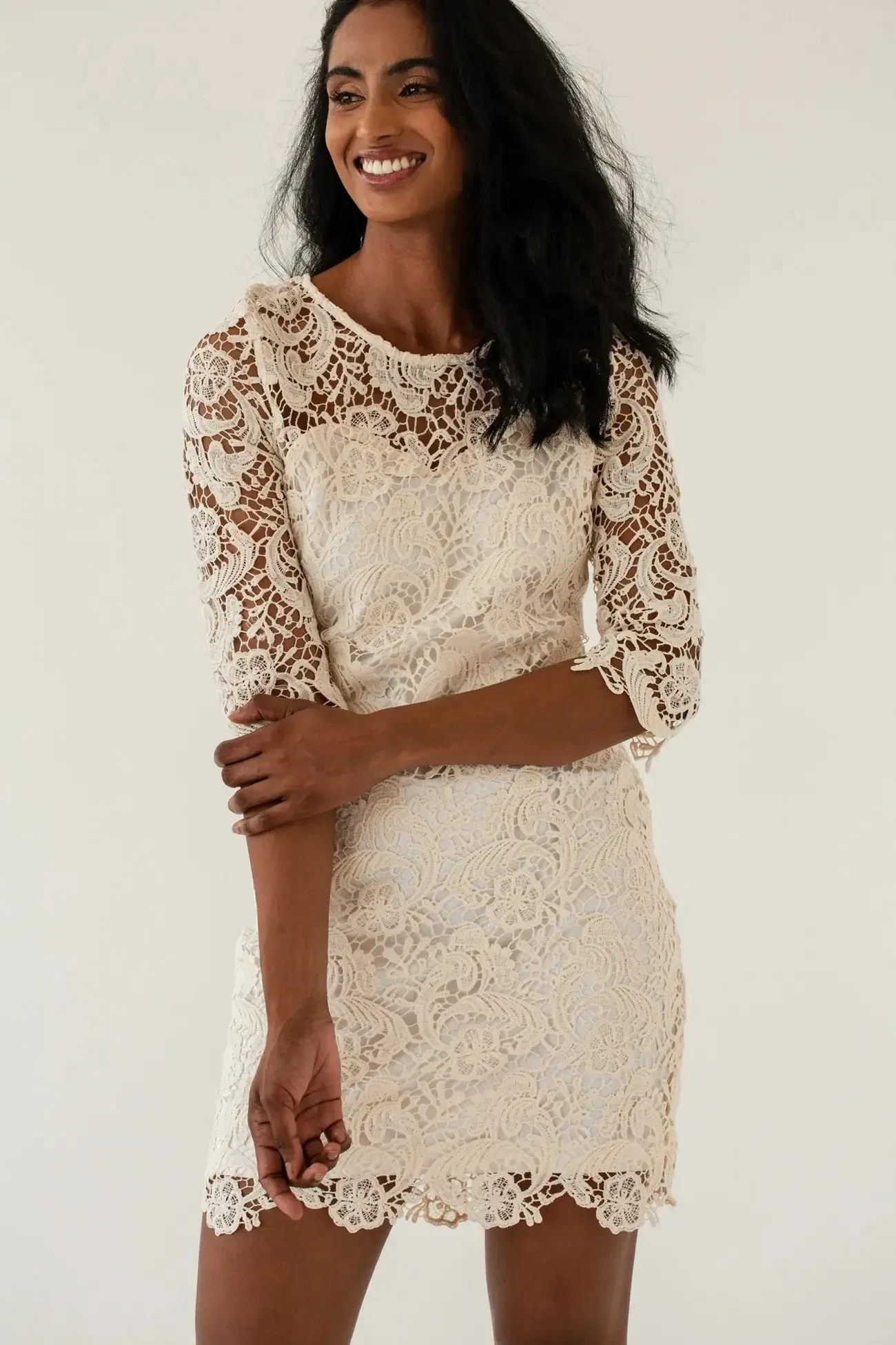 Macrame Lace Dress