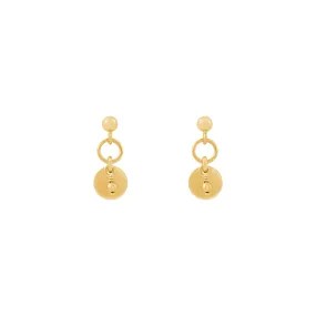 Sia Beaded Earrings - Gold