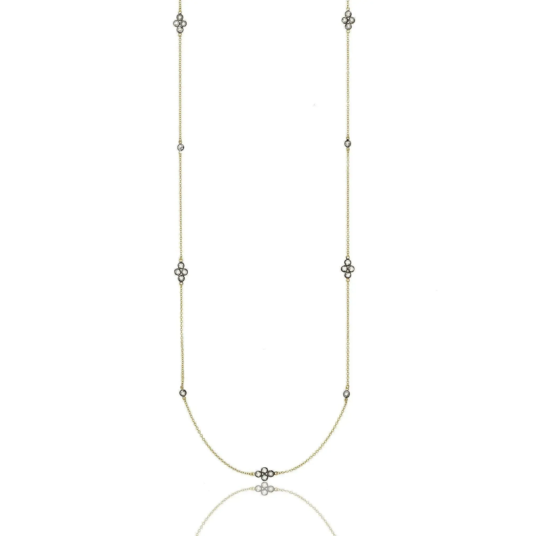 Signature Four Point Station Necklace