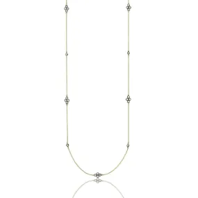 Signature Four Point Station Necklace