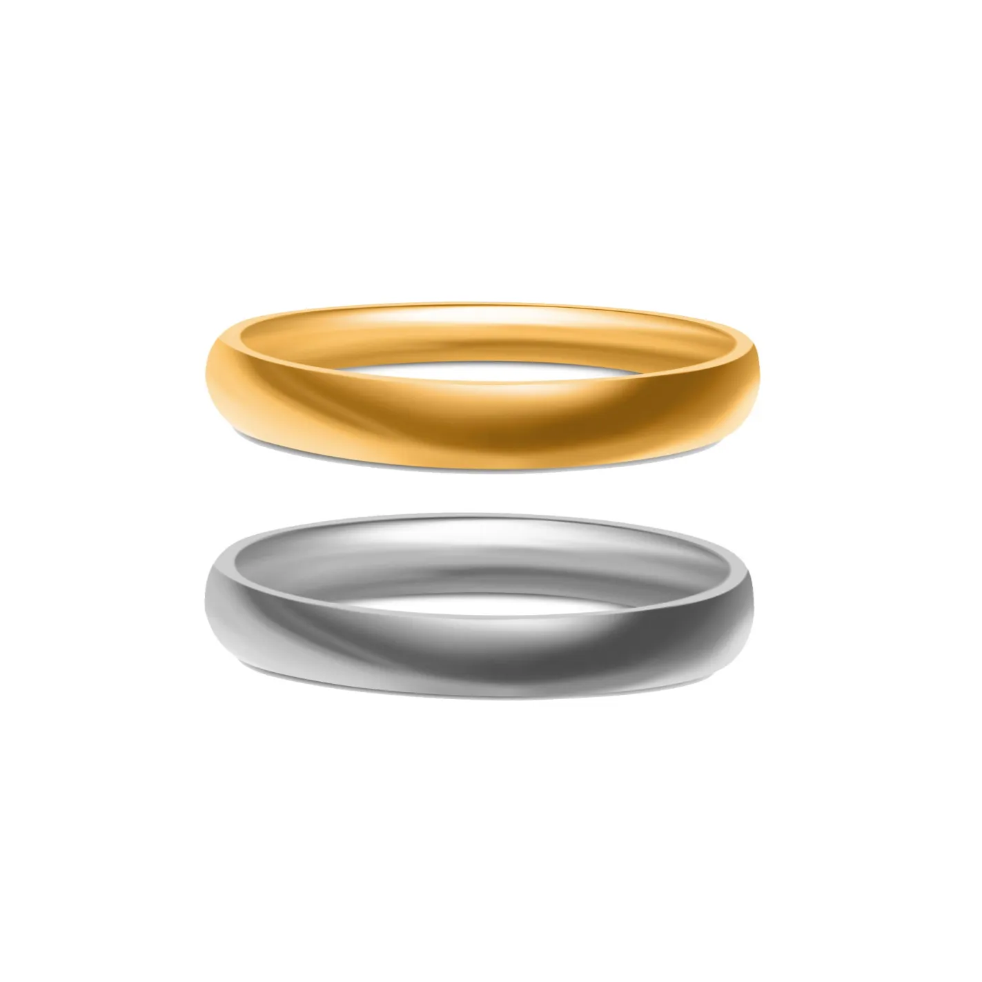 Simple Band Rings