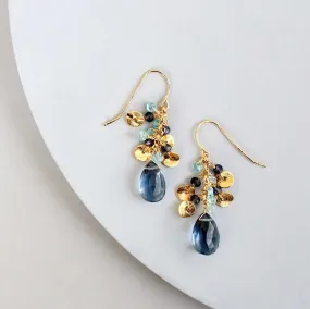 The Aurora Earring - Iolite