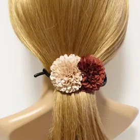 Two Chrysanthemum  Flower Decorated Hair Clip Women Hair Accessory