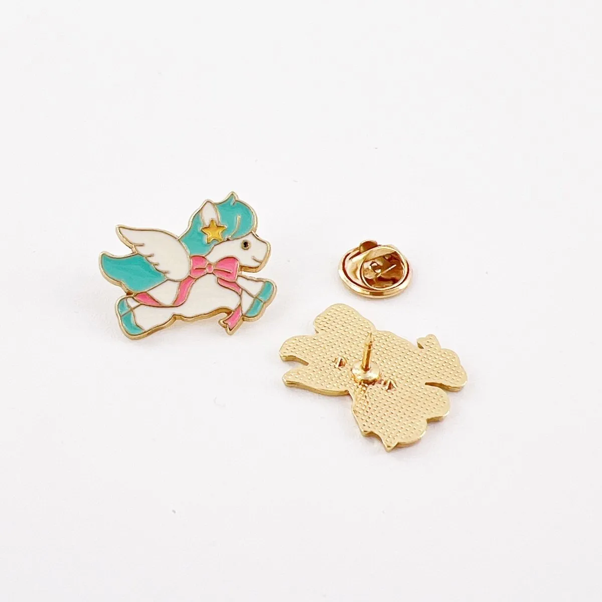 Unicorn Pins (2 pcs) Cute Anime Lapel Enamel Pins